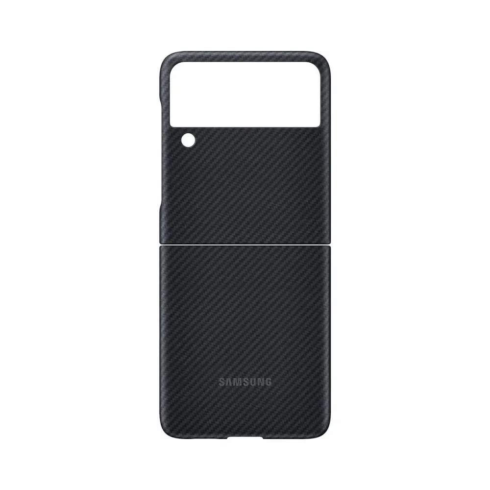 Samsung Galaxy Z Flip Hard-Cover, black – Handyhülle/Handy Tasche