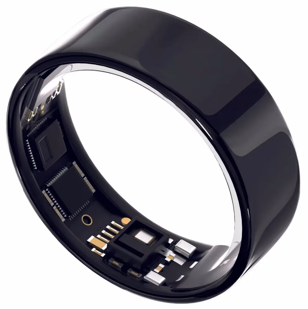 UltraHuman Ring AIR Grösse 7 - Aster Black Gesundheitstracker – Smart Ring - Smartring – schwarz