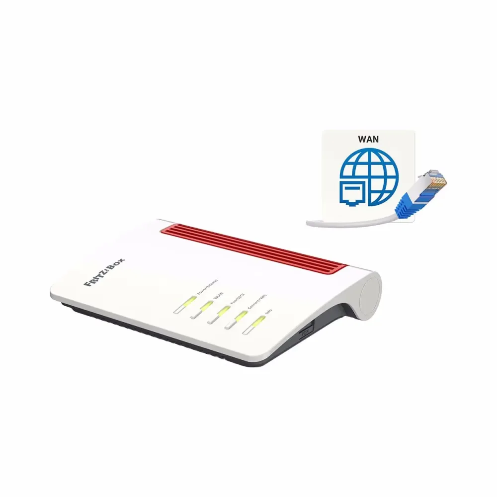 FRITZ! BOX 4050 INT Netzwerkgerät – LAN & WLAN Router – weiss