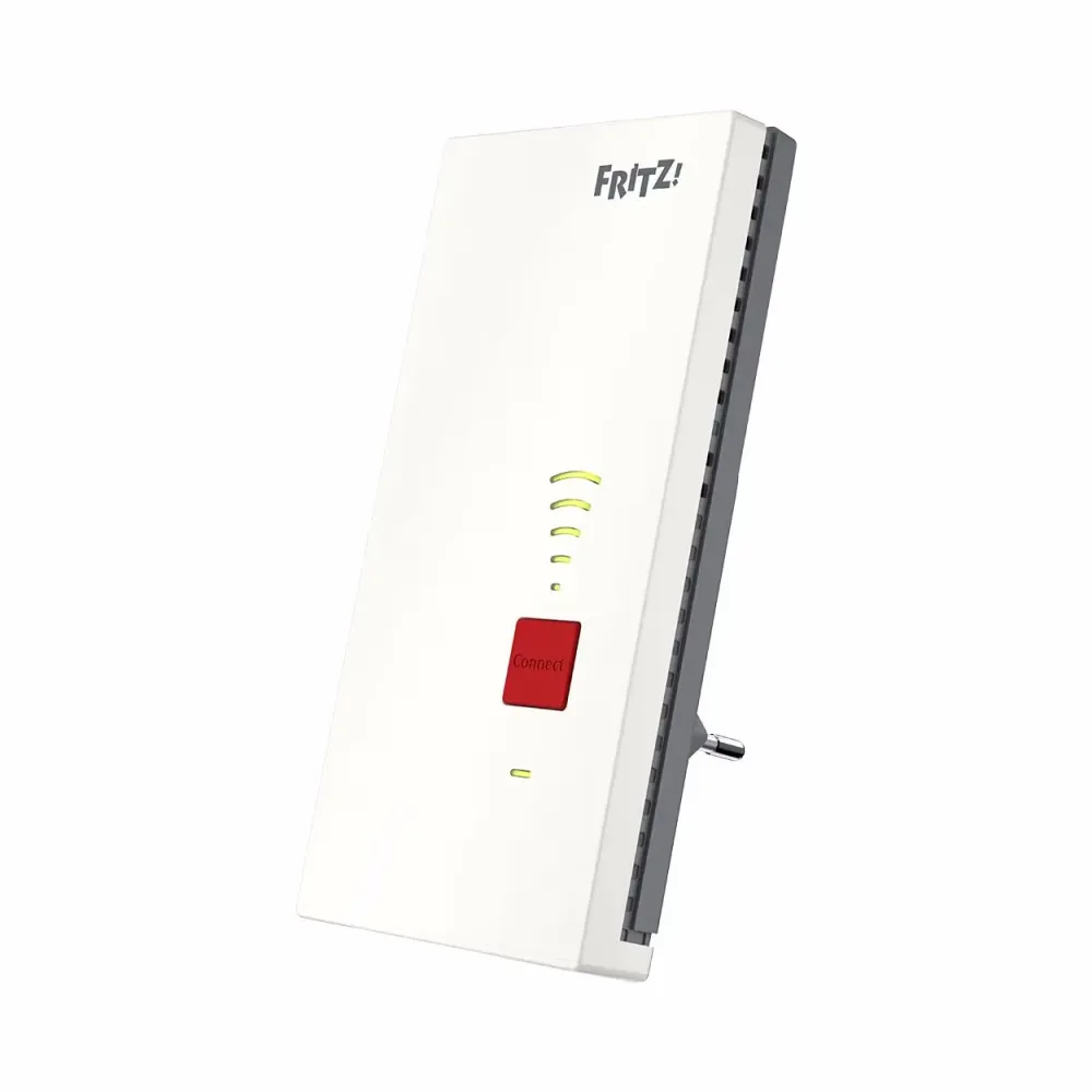 AVM - Fritz!repeater 2400 Wlan Mesh Ch (1733mbit/s, 600mbit/s), 6.6X7.5CM, Grau