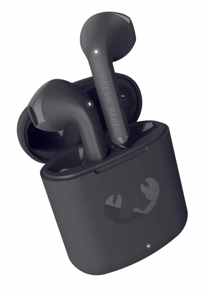 Fresh 'n Rebel Twins Core Storm Grey In-Ear Kopfhörer – In Ear Kopfhörer – schwarz
