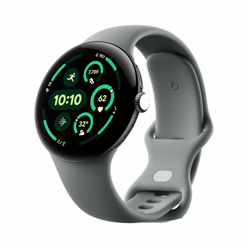 Google Pixel Watch 3 (LTE, 45mm, grau) Smart Watch – Weitere Smartwatches