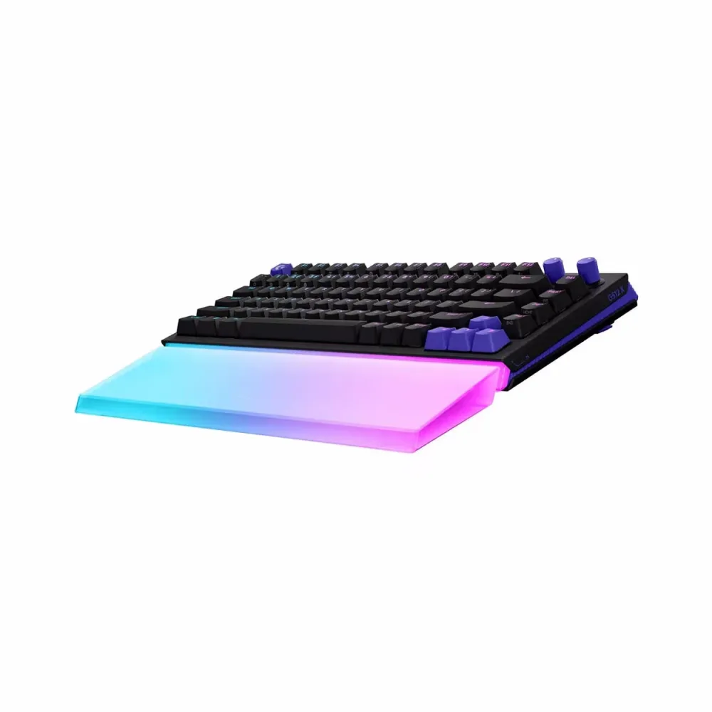 Logitech G G512 X PALM REST 75 TRANSPARENT Handballenauflage – Gaming Tastatur/Gaming Keyboard