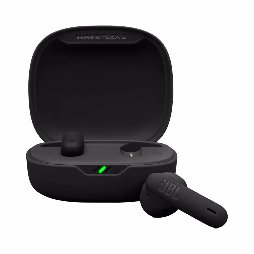 JBL WAVE-FLEX-2 Black In-Ear-Headphones – In Ear Kopfhörer – schwarz