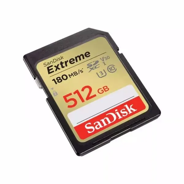 SANDISK Extreme SD Card 512GB Speicherkarte – Speicherkarte/SD Karte/MicroSD Karte