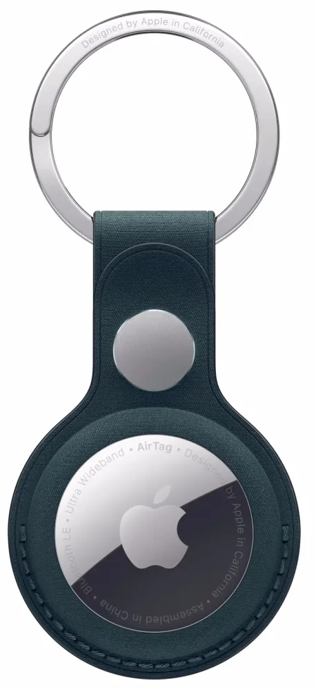 Apple AirTag FineWoven Key Ring - Dark Green – Keyfinder/Selfie Stick/Gadgets – grün