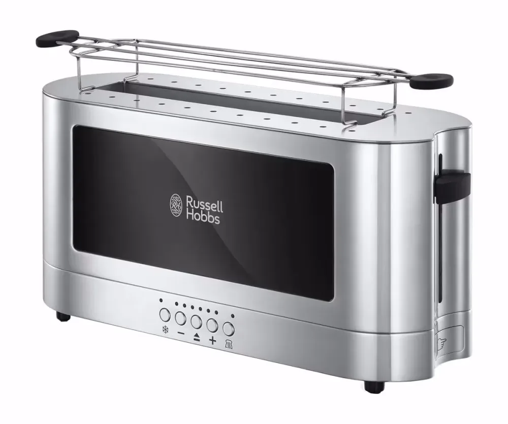 Russell Hobbs - Elegance Langschlitz-Toaster - EdelstahlSchwarz