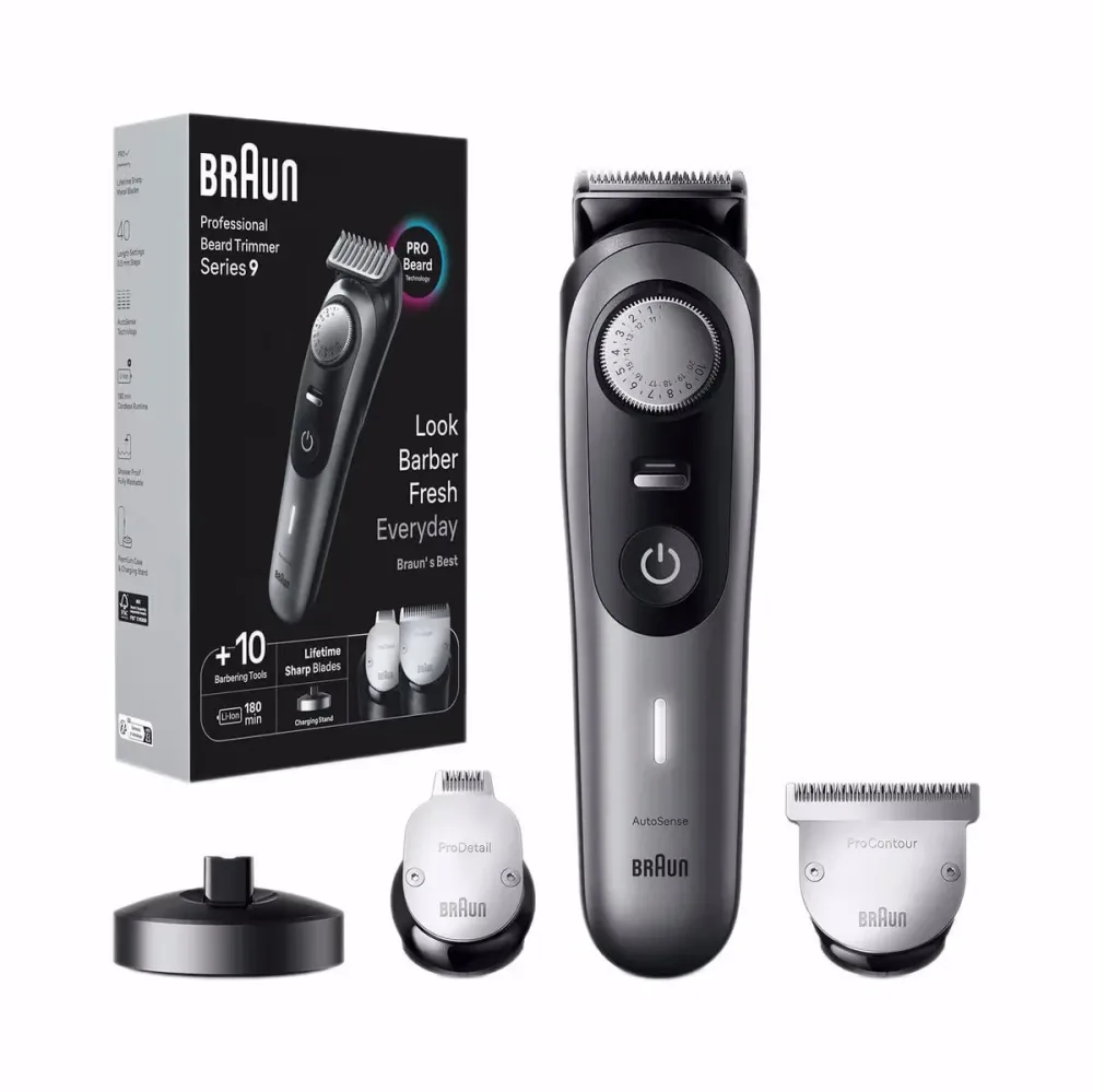 Braun BT9420 Bartschneider – Trimmer/Barttrimmer/Bartschneider – schwarz