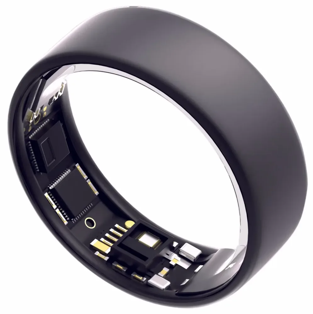 UltraHuman Ring AIR Grösse 5 - Matt Grey Gesundheitstracker – Smart Ring - Smartring – grau