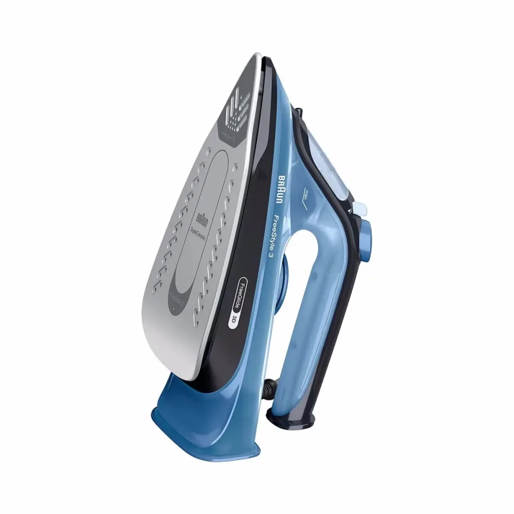 Braun Freestyle3 FI3194BK Bügeleisen – Bügeleisen/Dampfbügeleisen – schwarz / blau