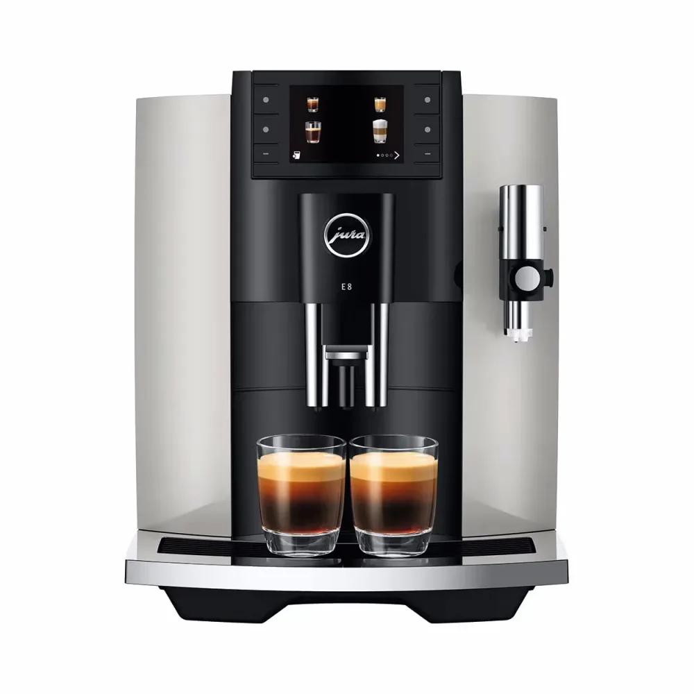 JURA E8 Platin (SCS) Kaffeevollautomat – JURA Kaffeevollautomaten Haushalt