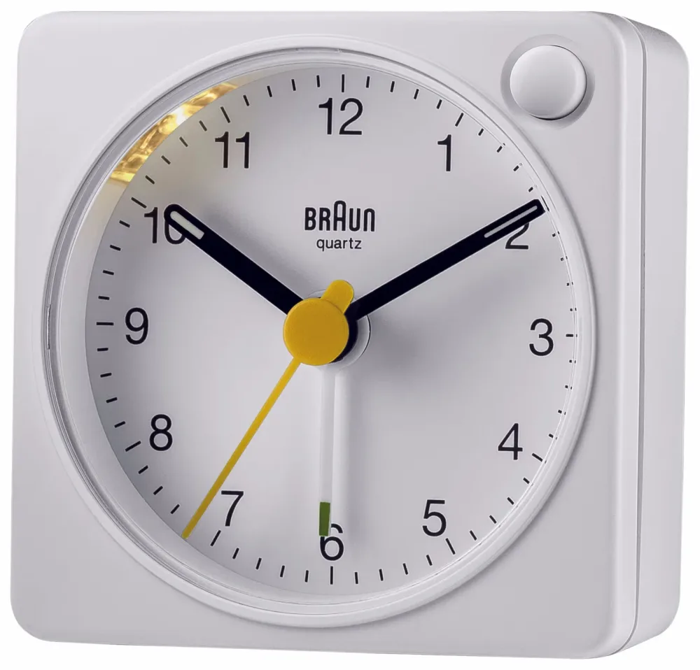 Braun Bc02Xw Reisewecker weiss