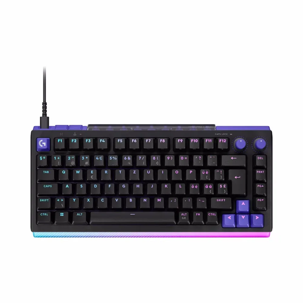 Logitech G G512 X 75 BLACK - CH Tastatur – Gaming Tastatur/Gaming Keyboard – schwarz