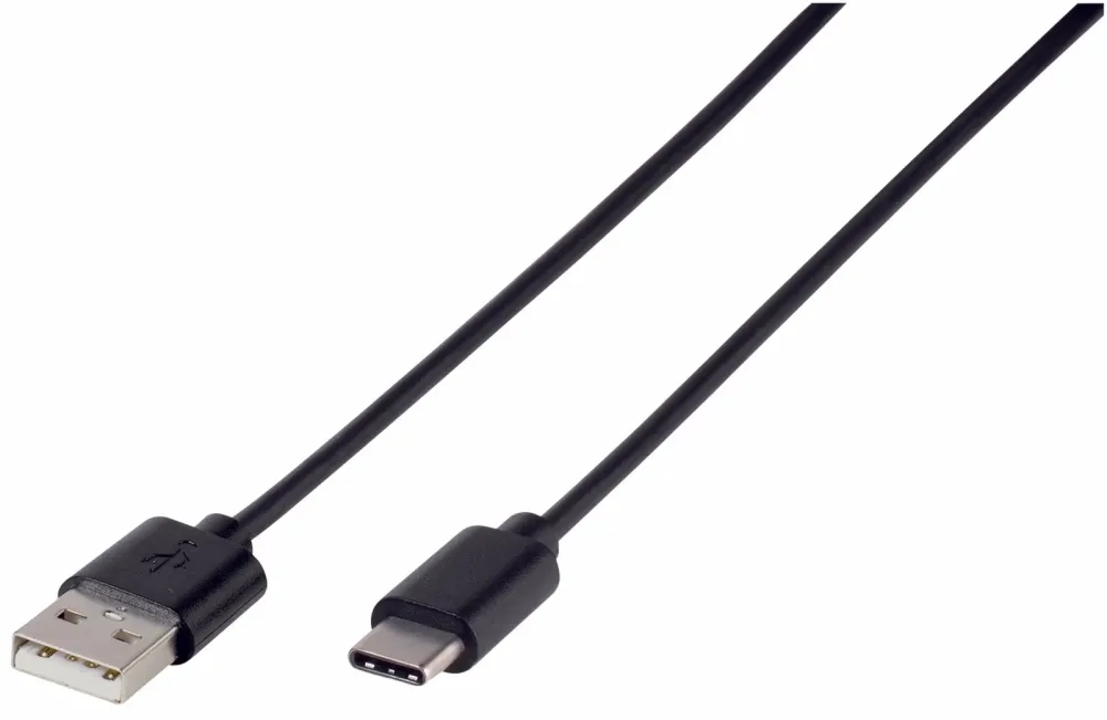 Vivanco USB Type-C Verbindung, 2m – USB C Kabel/Adapter/Ladegerät