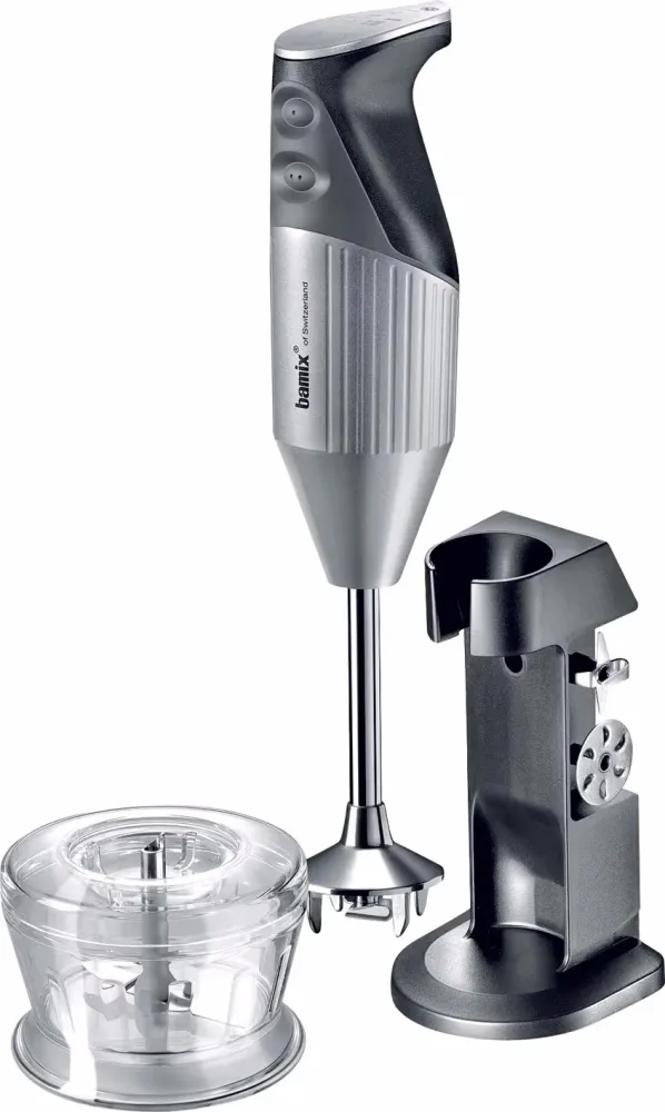 Bamix DeLuxe 200 Silver Stabmixer – schwarz