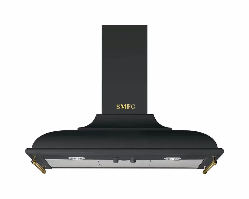 Smeg KC19AOE Dunstabzugshaube 60cm – Wandhaube/Dunstabzugshaube Wand – anthrazit