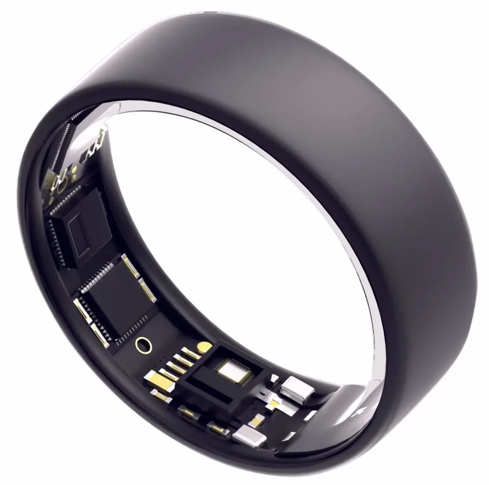 UltraHuman Ring AIR Grösse 11 - Matt Grey Gesundheitstracker – Smart Ring - Smartring – grau