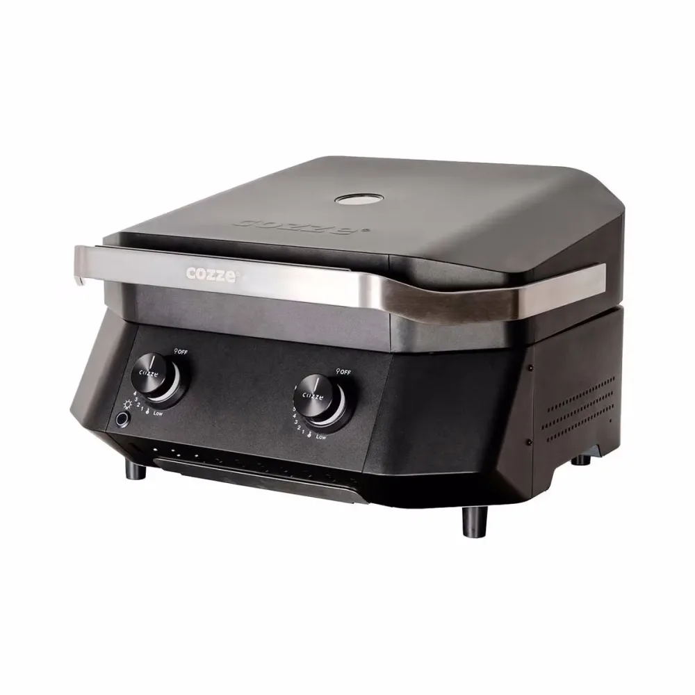 Cozze G-500 Plancha 90521 Gasplancha – Plancha Grill – schwarz