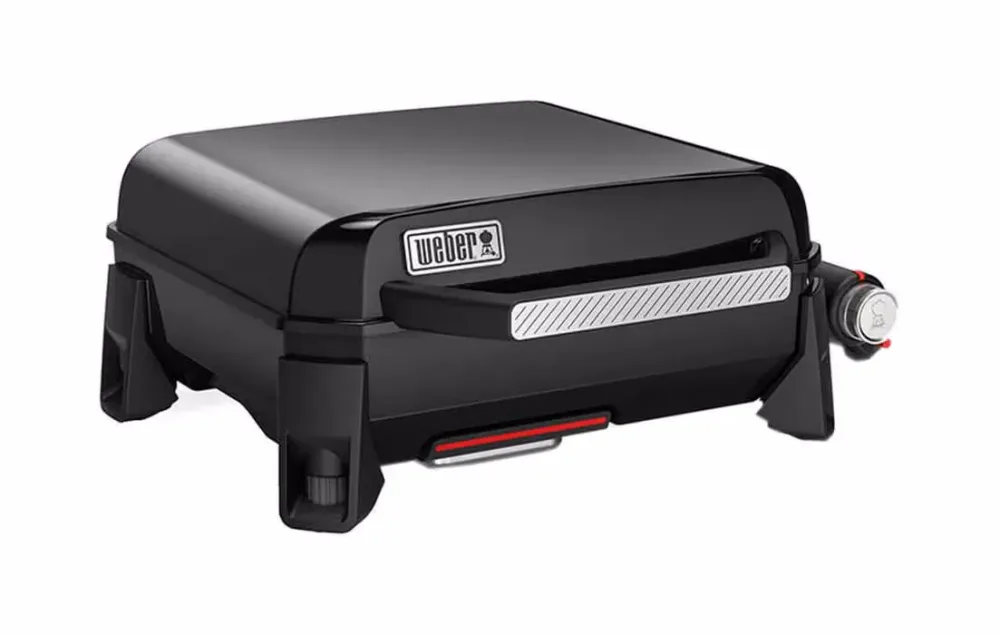 Weber Traveler 43cm Griddle Gasgrill Plancha – Plancha Grill – schwarz