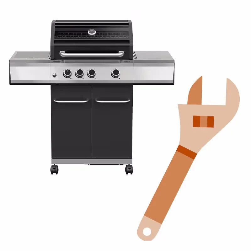 OUTDOORCHEF AUSTRALIA EVO 335 30MBAR Montiert Grillstation – Gasgrill – schwarz