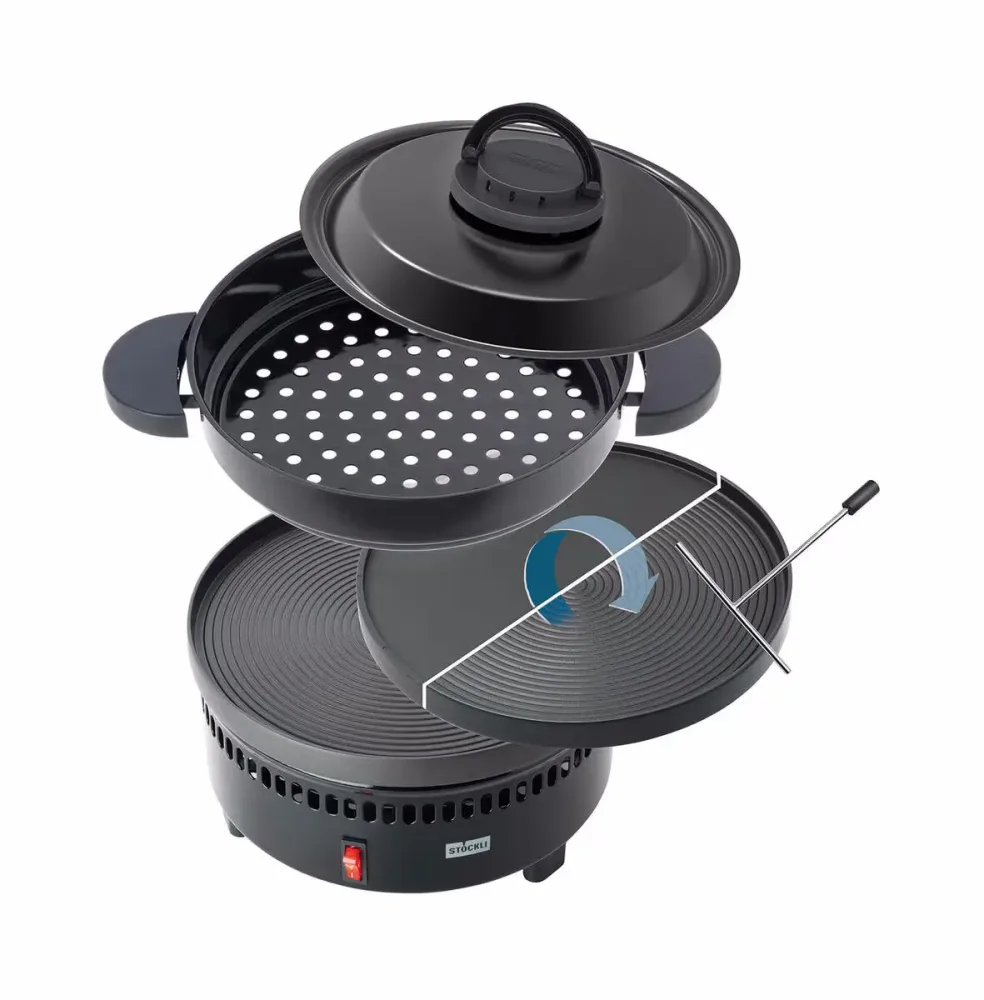 Stöckli 0086.01G Marroni-Ofen – Maroniofen – schwarz