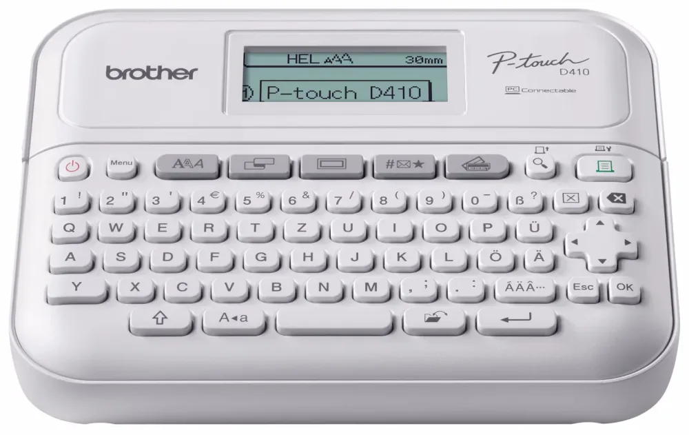PTOUCH Beschriftungsger&auml;t PTD410 weiss