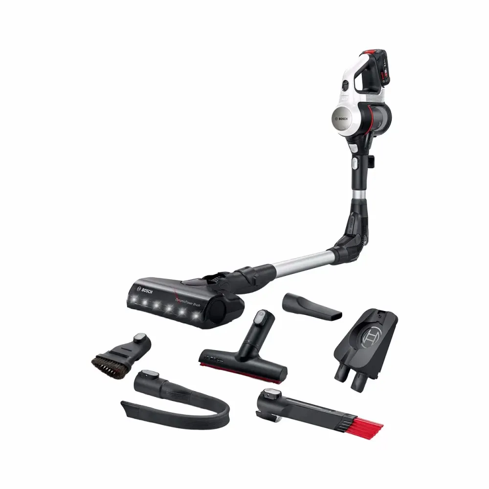Bosch Unlimited Series 7 BCS711XXL Akkubesenstaubsauger – Akku Staubsauger/Besenstaubsauger – weiss