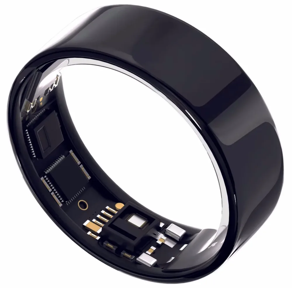 UltraHuman Ring AIR Grösse 10 - Aster Black Gesundheitstracker – Smart Ring - Smartring – schwarz