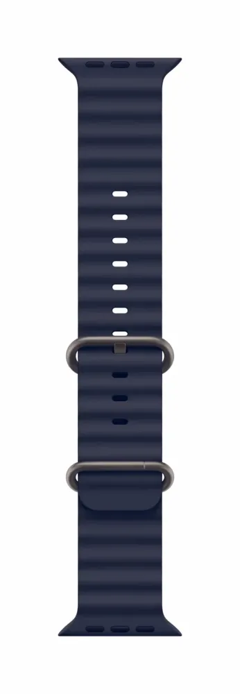 Apple 49mm Navy Ocean Band - Black Titanium Finish Zubehör Smartwatches – Apple Watch Zubehör