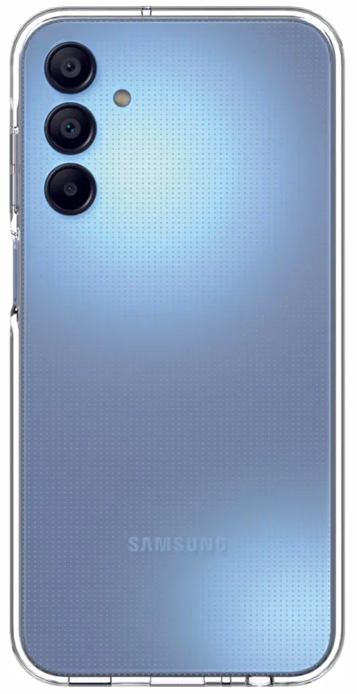 Samsung Galaxy A15 Back-Cover Clear Case, Transparent Smartphone Hülle – Handyhülle/Handy Tasche