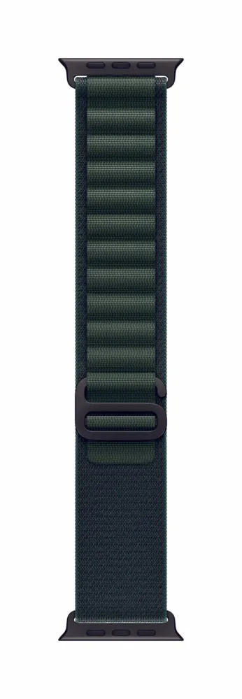 Apple 49mm Dark Green Alpine Loop - Small - Black Titanium Finish Zubehör Smartwatches – Apple Watch Zubehör – grün