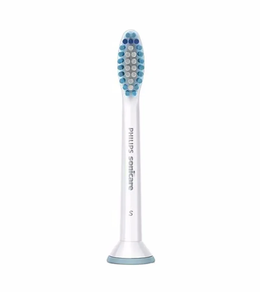 Philips Standard-Bürstenköpfe HX6065/10 Bürstenkopf – Ersatzbürste/Zahnpflege Zubehör – weiss