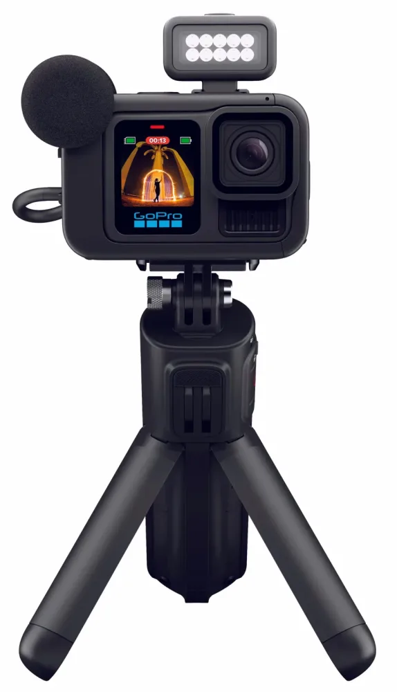 GoPro HERO13 Black Creator Edition Action Cam 5.3K, 4K, 2.7K, Full-HD, Bluetooth, Dual-Display, Touch-Screen,