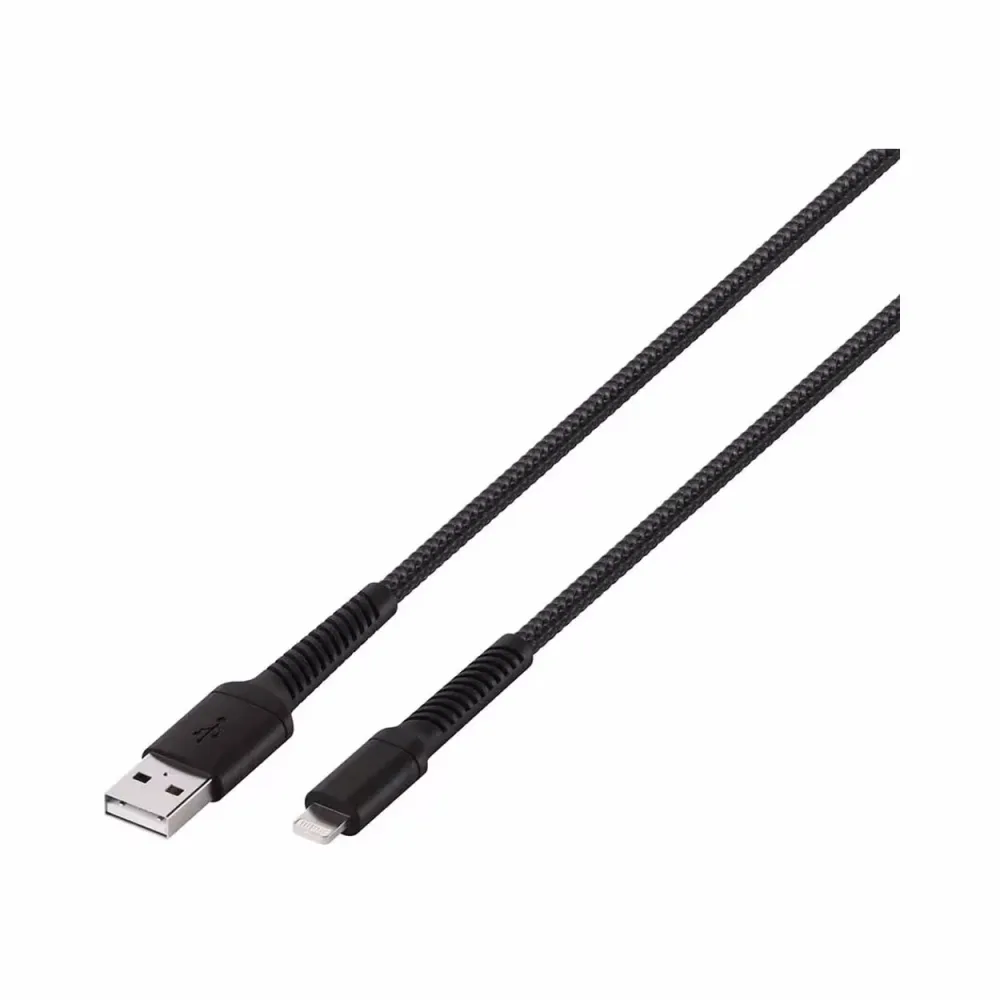 Vivanco Lightning - USB-A 1.5m Schwarz Vivanco Longlife Lightning, 1.5m – USB C Kabel/Adapter/Ladegerät