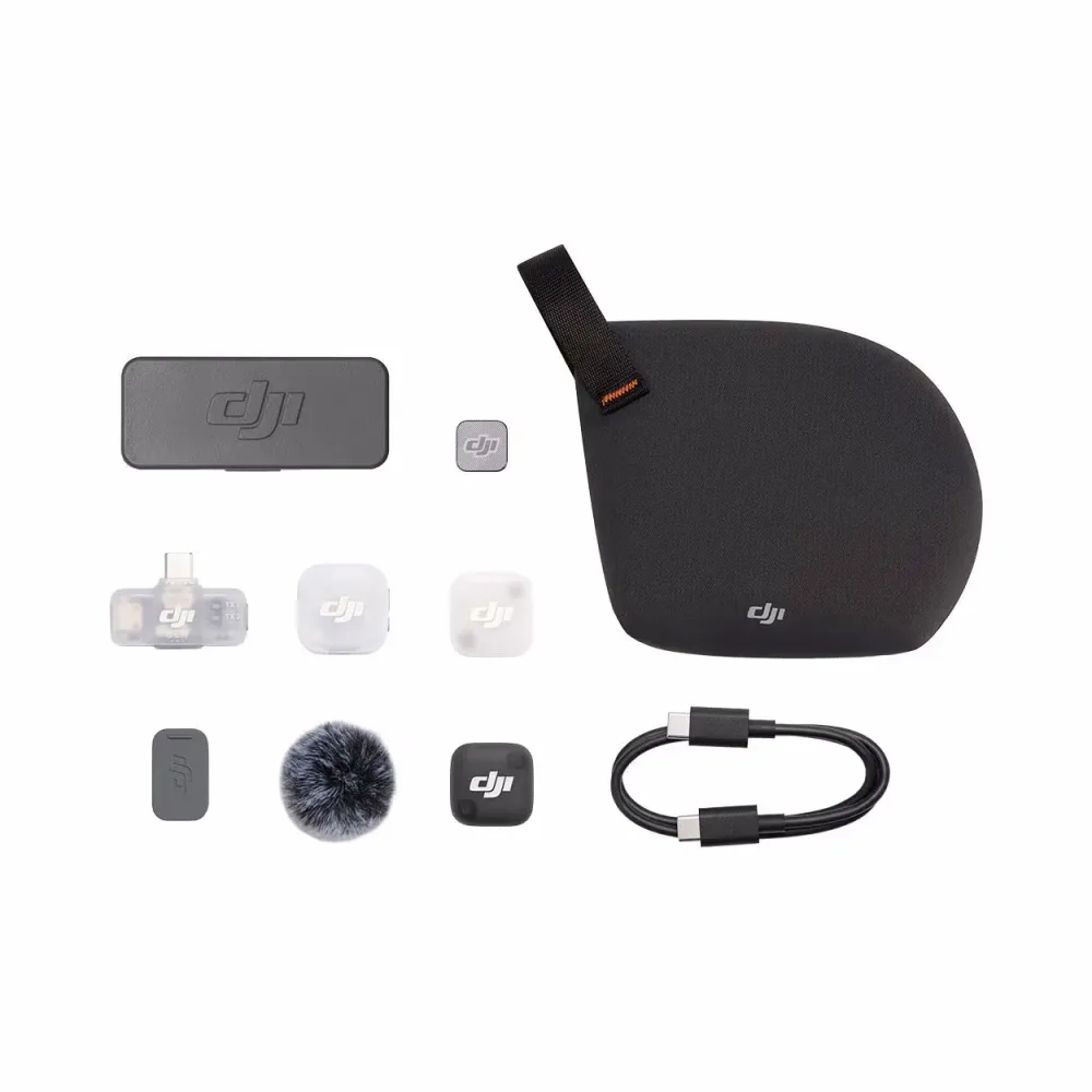 DJI Mic Mini 2 (1 TX + 1 Mobile RX + Charging Case) Mini Mic – Action Cam Zubehör