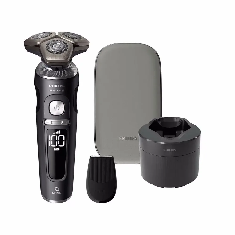 Philips Shaver S9000 Prestige SP9840/32 Rasierer – Rasierer/Rasierapparat – schwarz matt