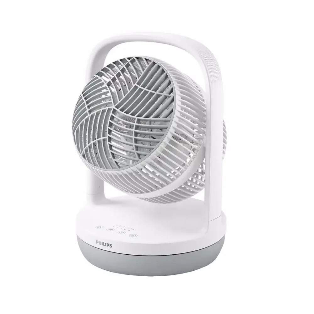 Philips Tischventilator 2000, 3 Einstellungen, Weiß/Grau – Tischventilator/USB Ventilator