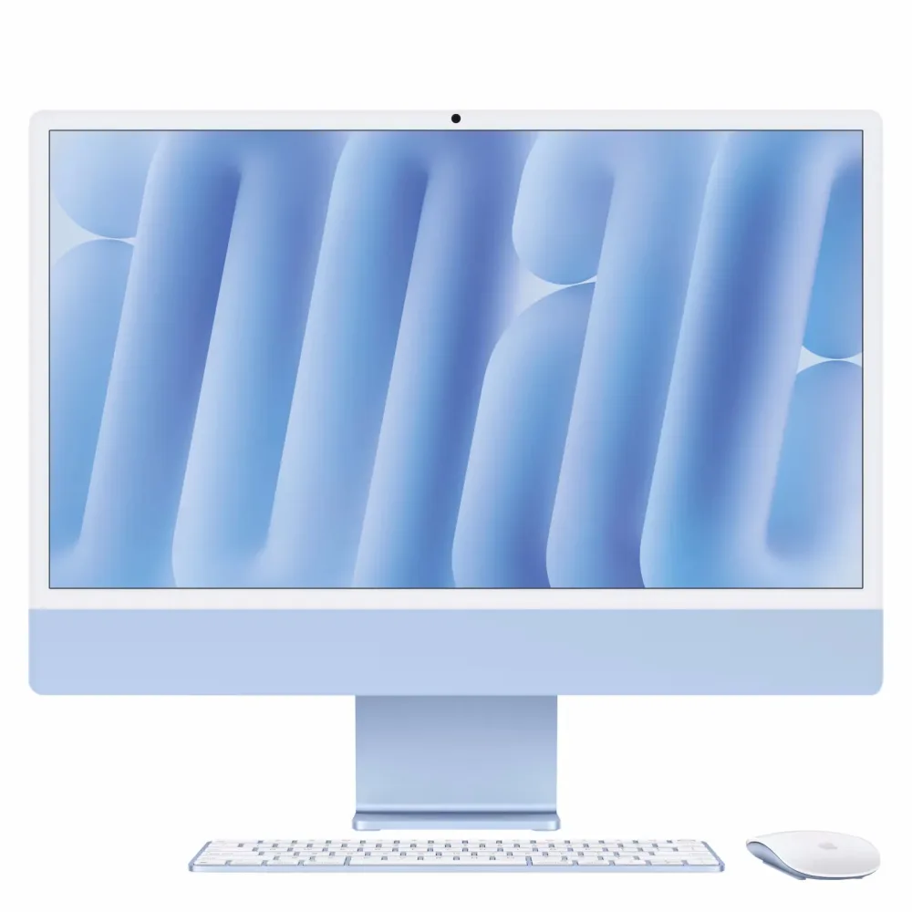 Apple - iMac 24'' M4/10C CPU/10C GPU/512, Blau, 512 GB