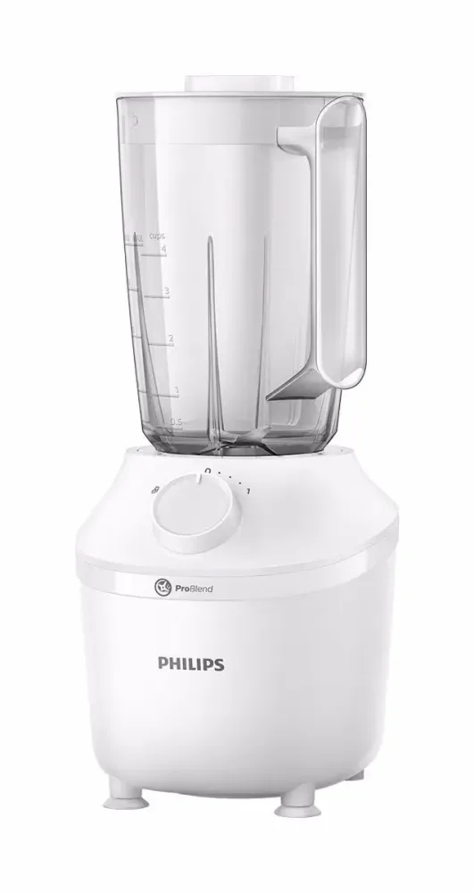 Philips Home 3000 Series HR2041/00 Standmixer 450 W Weiß