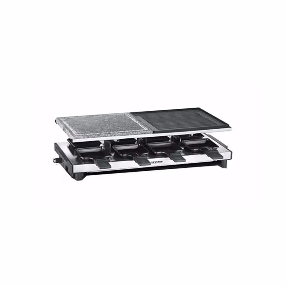 Severin RG2373 Raclettegerät – Raclette Ofen/Raclette Grill – edelstahl