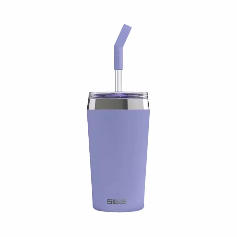 Sigg HELIA PEACEFUL BLUE 0.45 L Reisebecher – Trinkflasche/Thermosflasche/Shaker – blau
