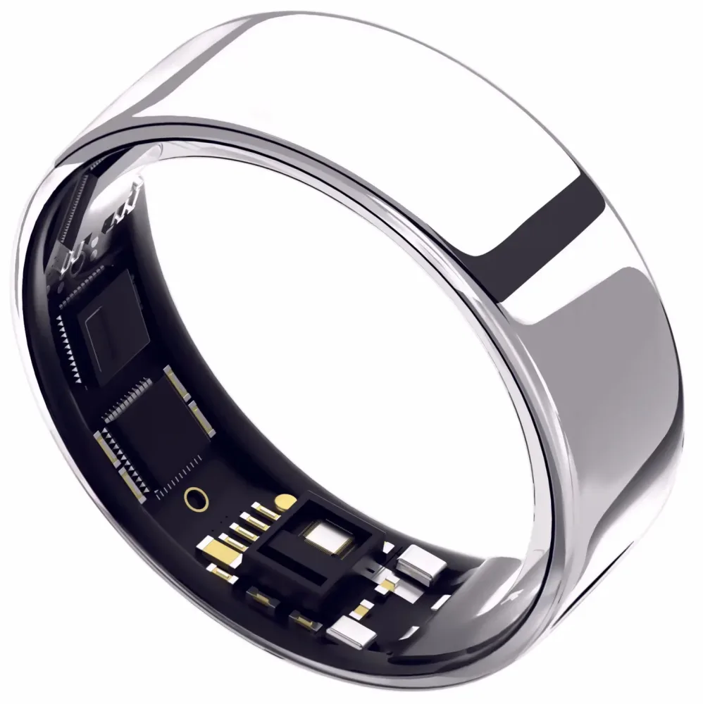 UltraHuman Ring AIR Grösse 10 - Space Silver Gesundheitstracker – Smart Ring - Smartring – silber