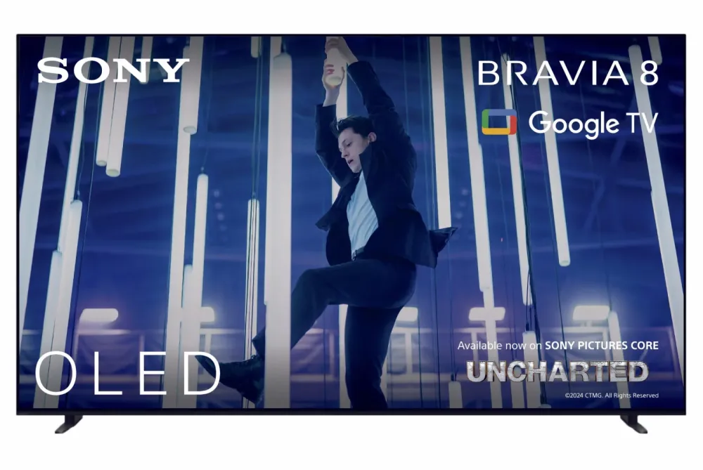 Sony K55XR80PAEP - 55'', 4K UHD OLED TV, Bravia 8, Google TV, 2024 OLED UHD TV – Fernseher – schwarz