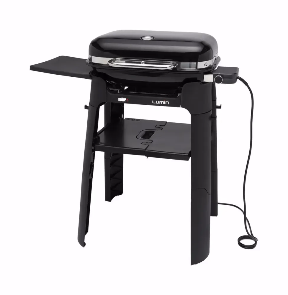 Weber Lumin mit Stand Schwarz Elektrogrill – Weber Elektrogrill