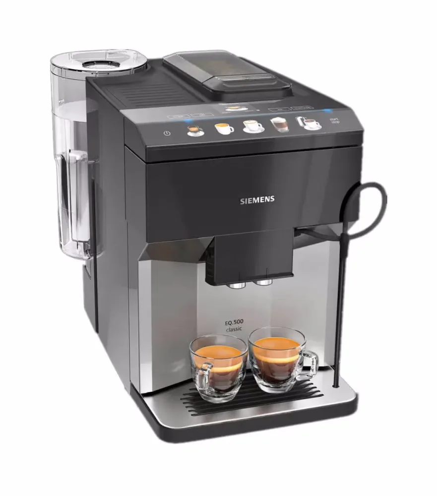 Siemens EQ.500 classic grau TP503D04 Kaffeevollautomat – silber