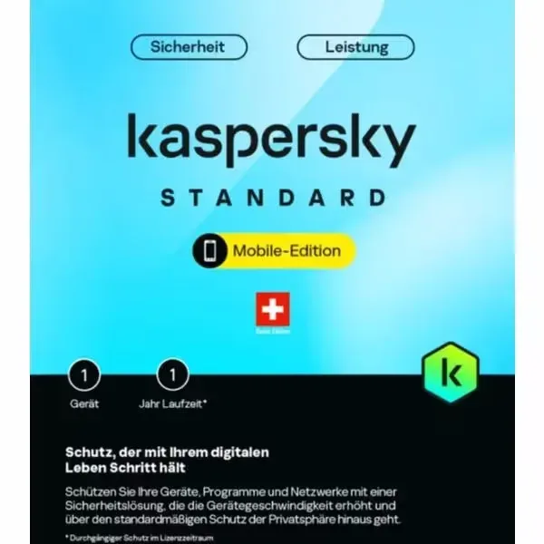 Kaspersky Mobile 1 Gerät Security-Software – Antivirus Software