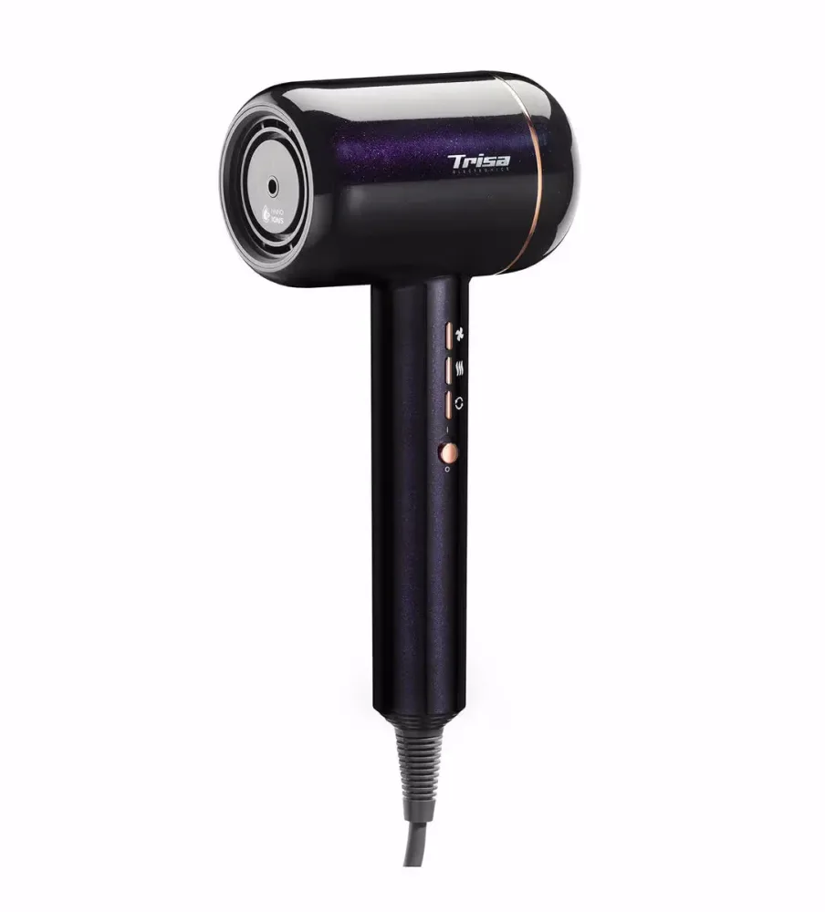 Trisa Ultra Ionic Pro blau Haartrockner – Haarföhn/Haartrockner – violett