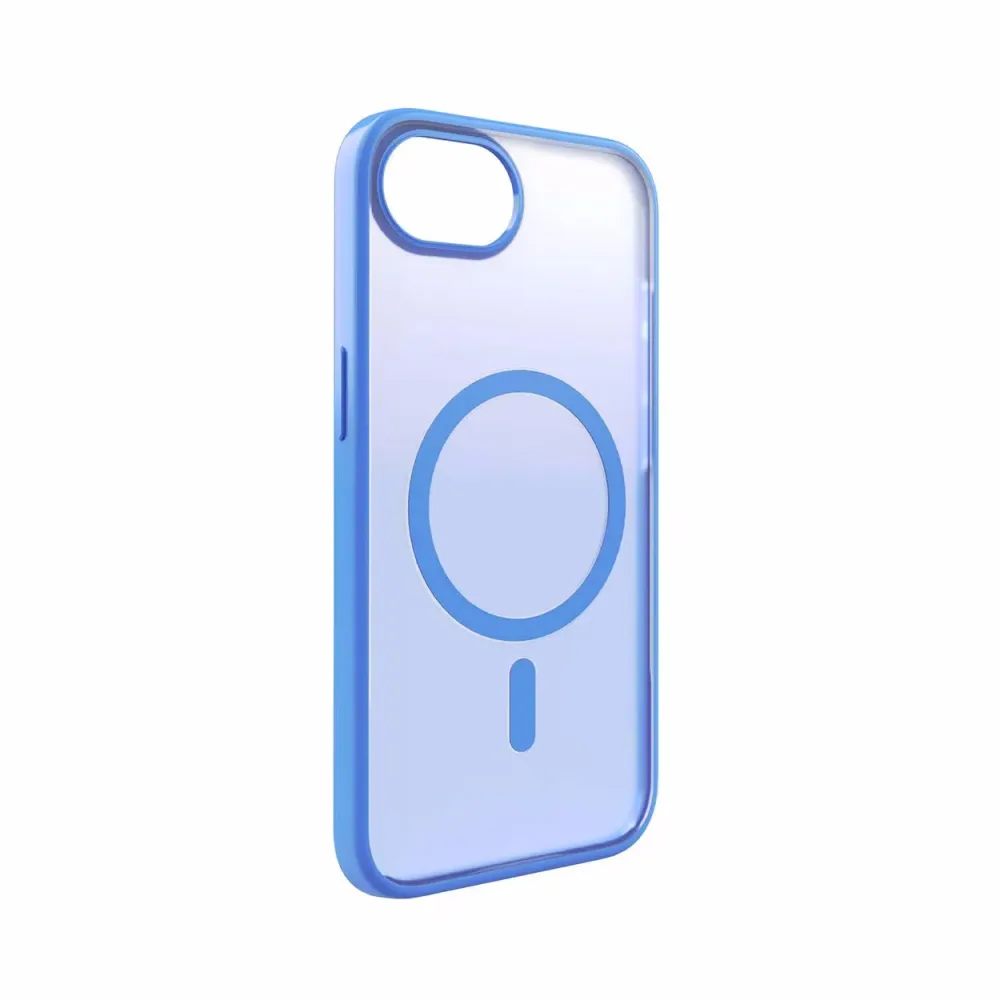 Puro Hülle TPU GRADIENT iPhone 16e blue Handyhülle – Handyhülle/Handy Tasche – blau