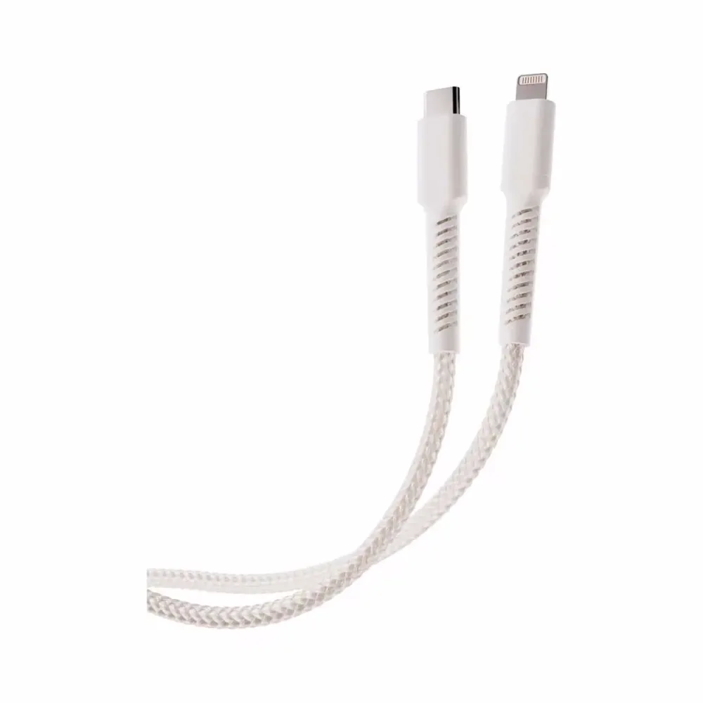 Vivanco Lightning - USB-C 0.5m Weiss USB-Type C Stecker Lightning C94 Stecker – USB C Kabel/Adapter/Ladegerät