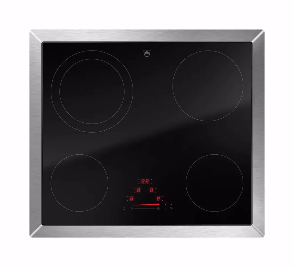 V-ZUG CookTop V4000 A604 3115100002 Glaskeramik Kochfeld mit Touch-Display